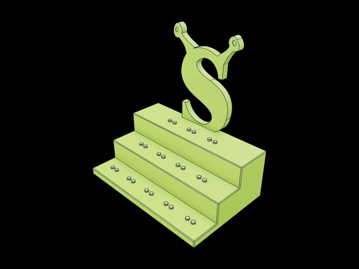 Shrek Minifigure Display