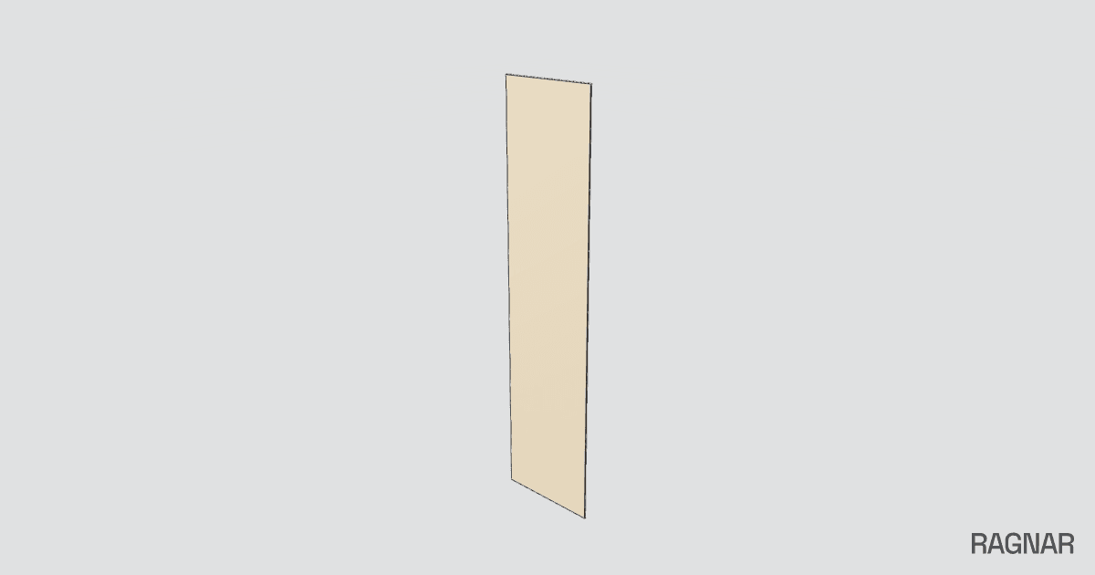 Curvy wall panels