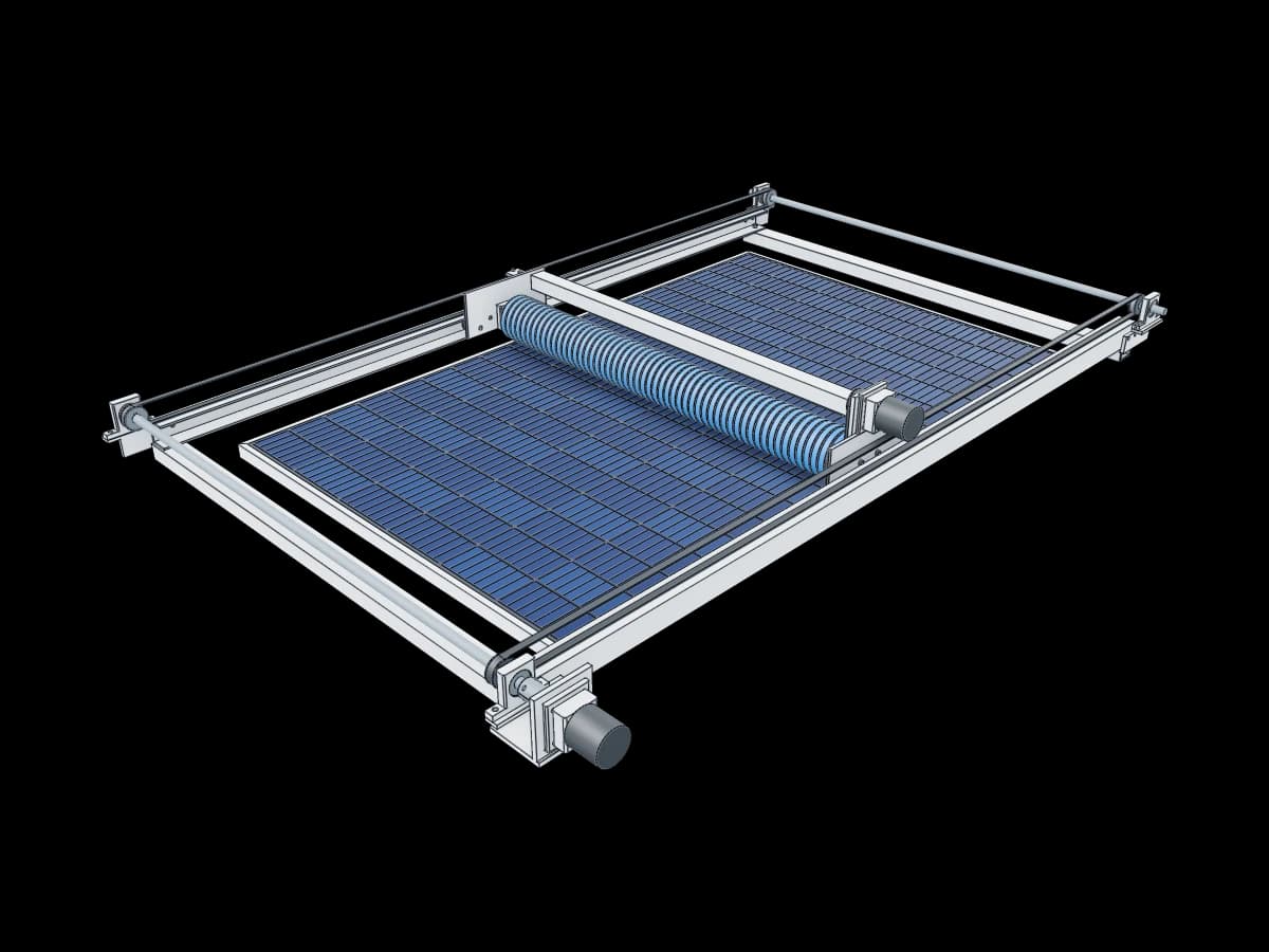 Solar Panel Cleaning Brush