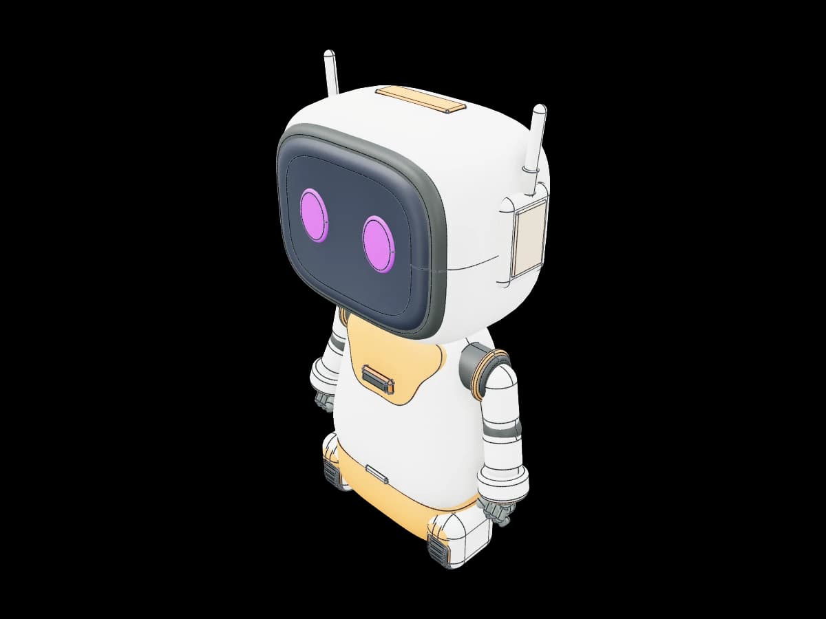 Audito Stylized Toy Robot