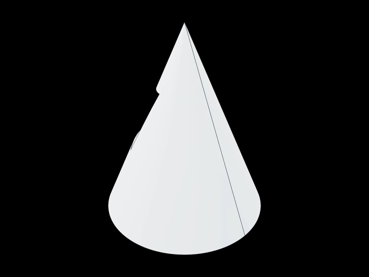 Cone With Cutout