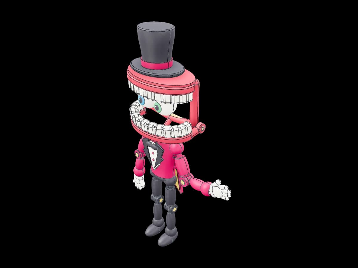 Articulated Caine Figure