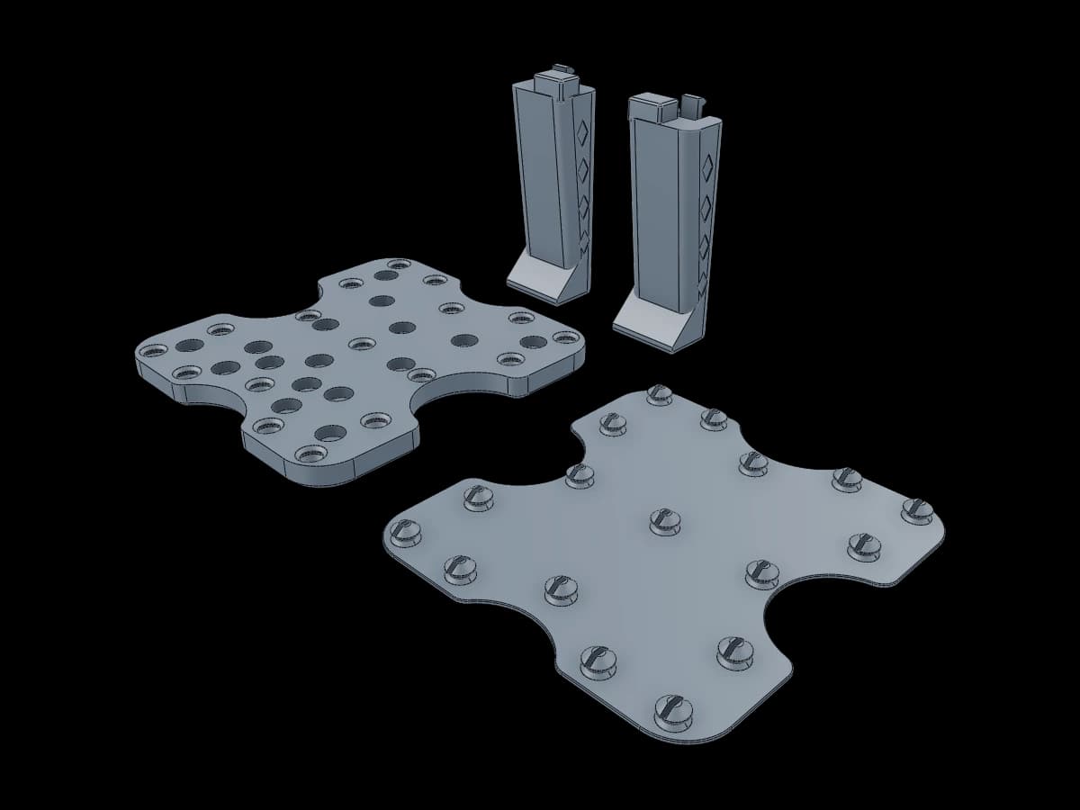 Magnetic controller holder