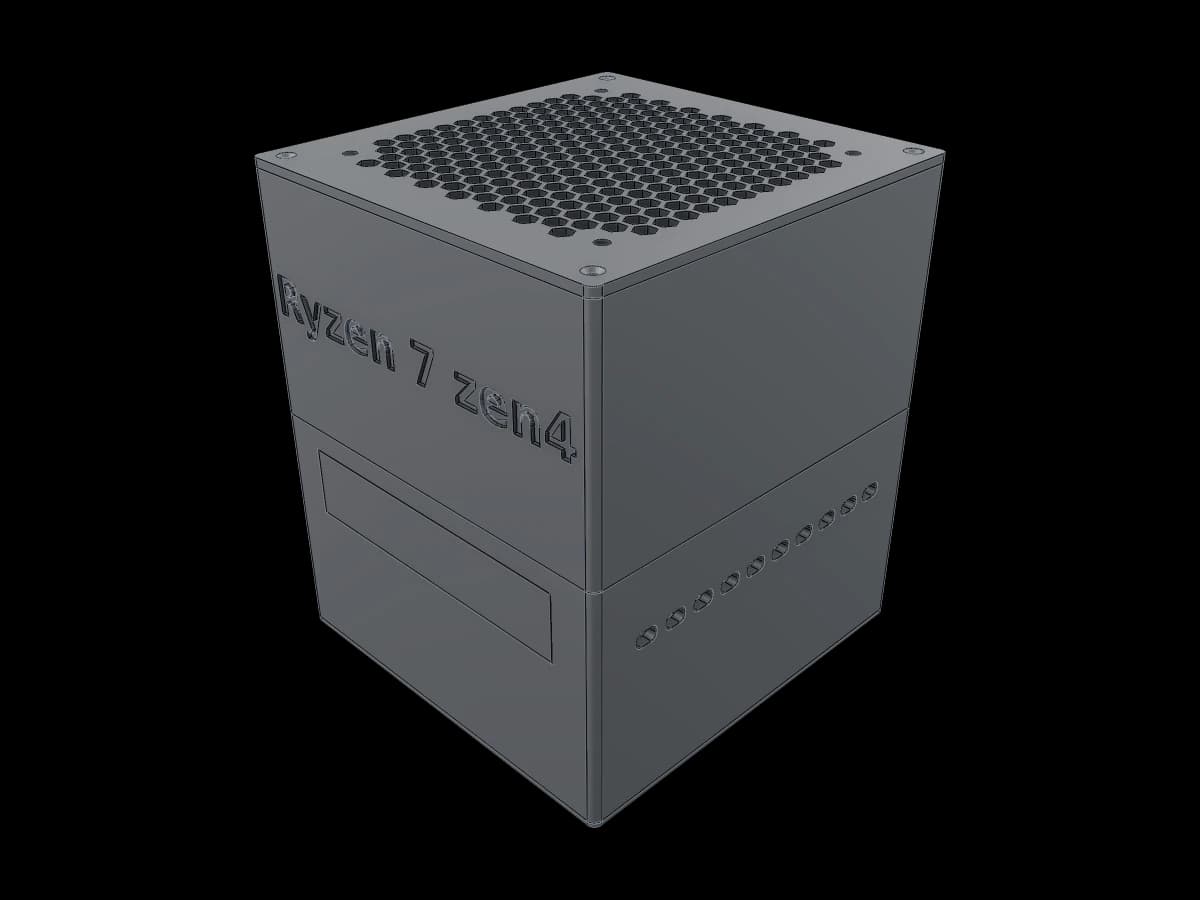 Modular Vertical PC Case