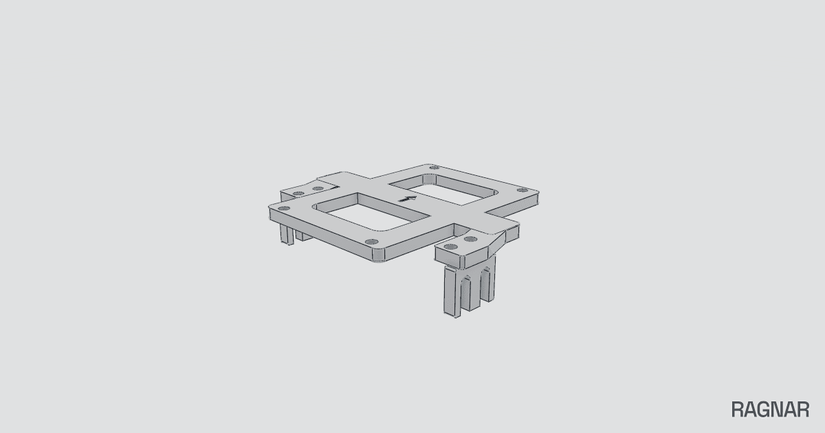 Slotted bolt holes