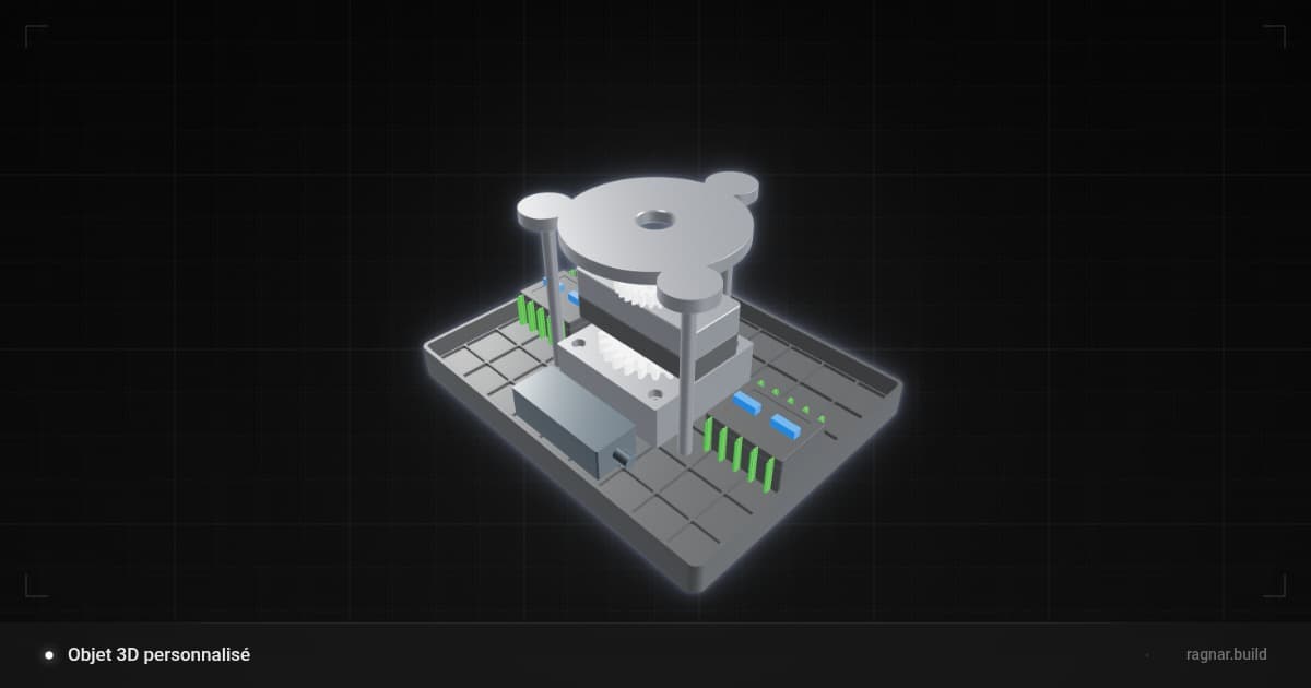 Objet 3D personnalisé