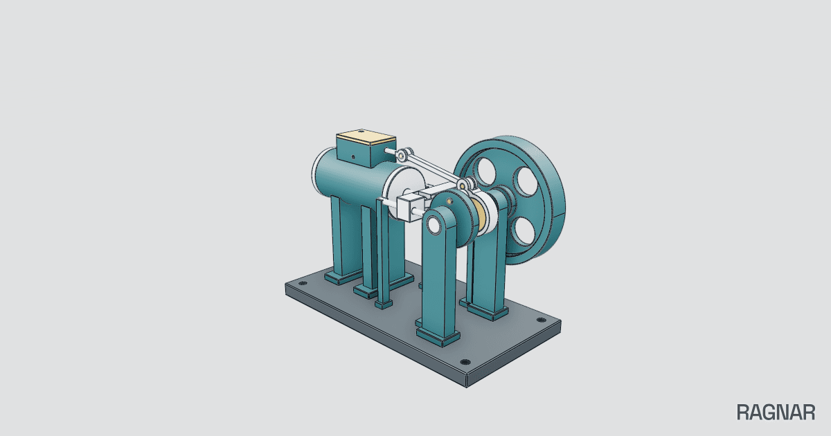 Steam engine assembly