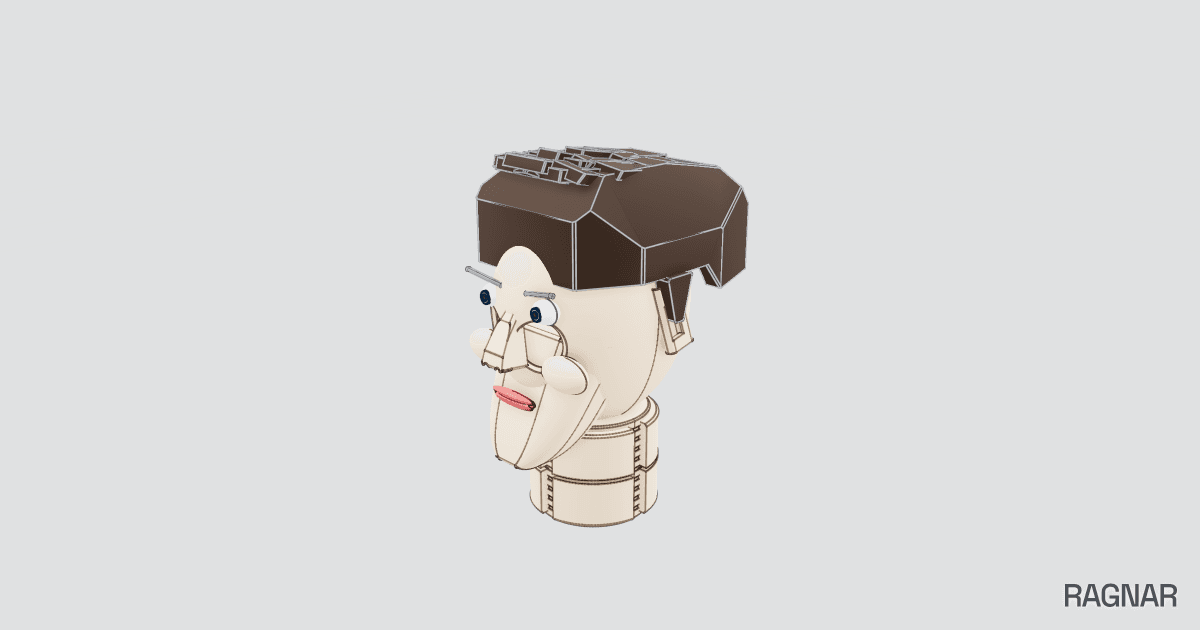 Male Head Model