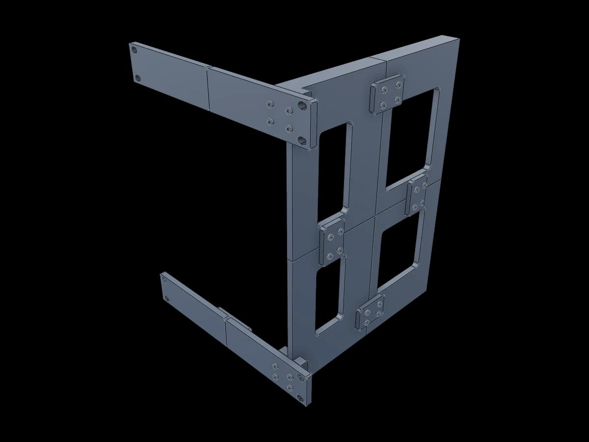 Vertical ATX Rack Mount