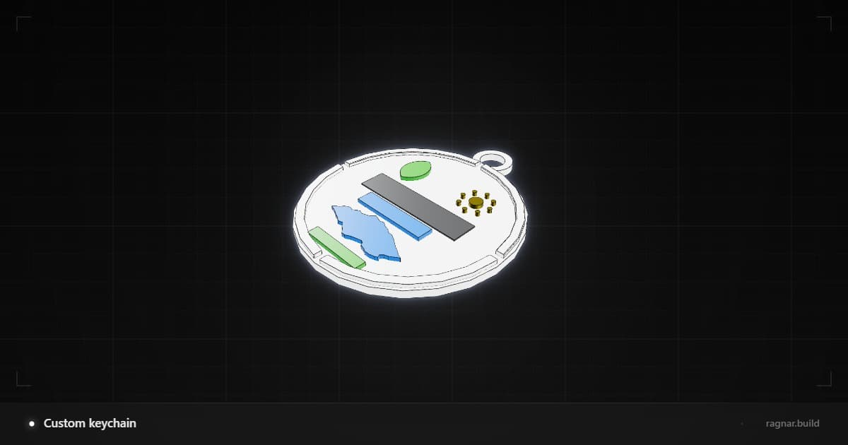 Commemorative Keychain