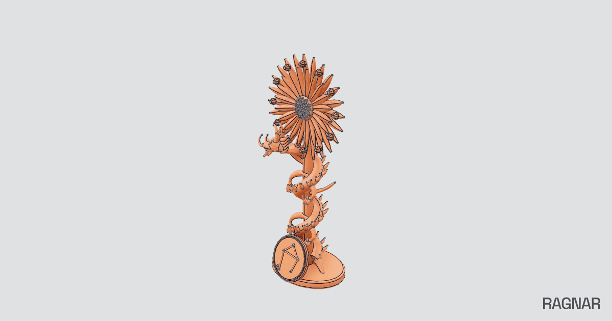 Dragon Aster Flower