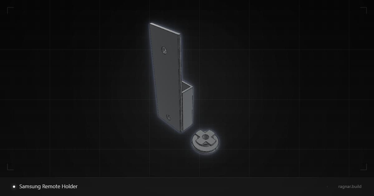 Wall-Mounted Device Holder