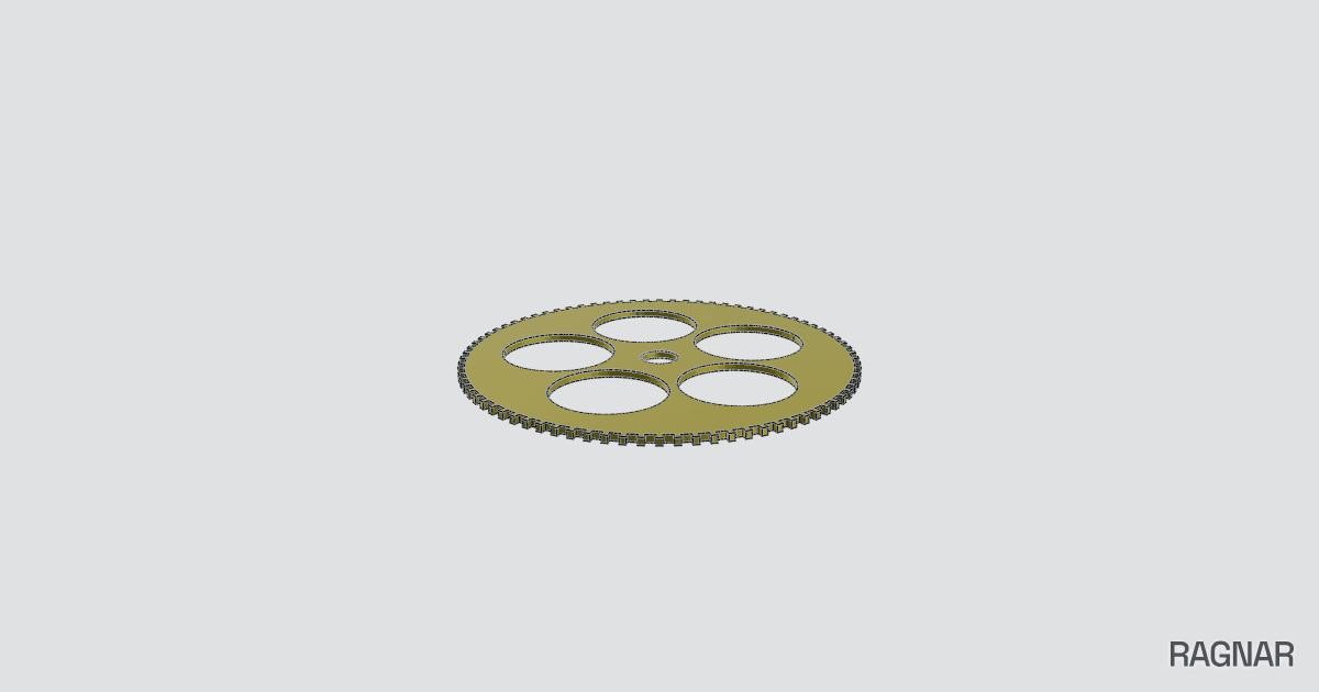 Precise mechanical part