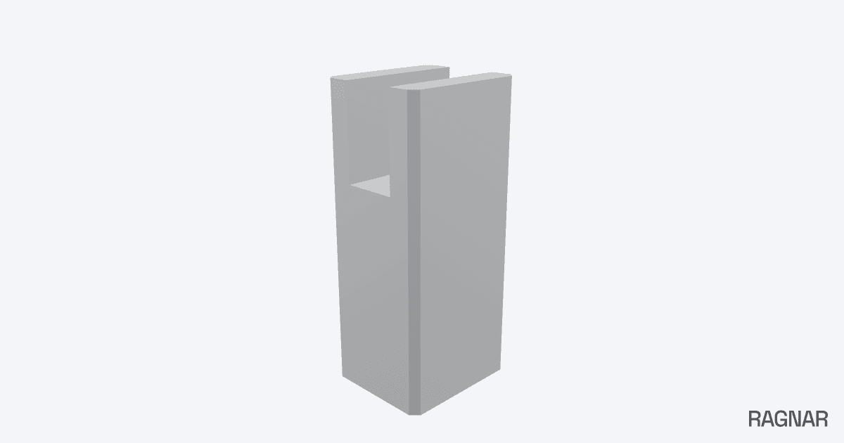 Vertical phone stand