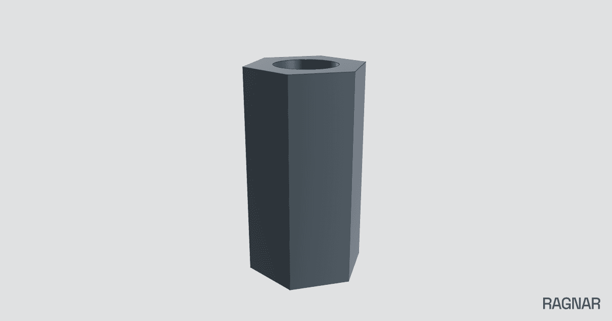 Hexagonal spacer