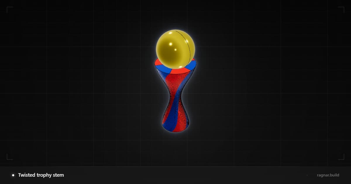 Spiraling Trophy
