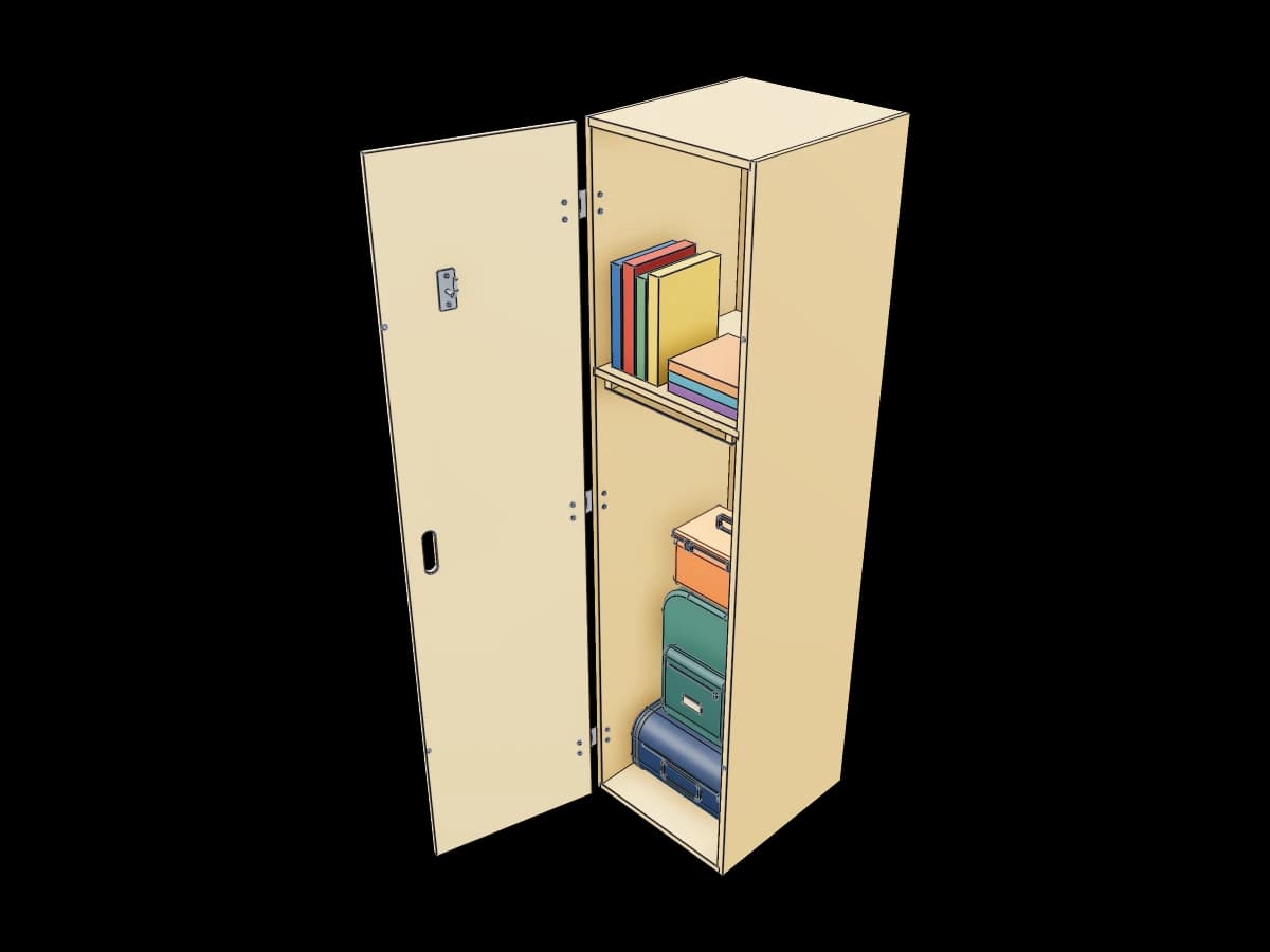 Two Tier School Locker