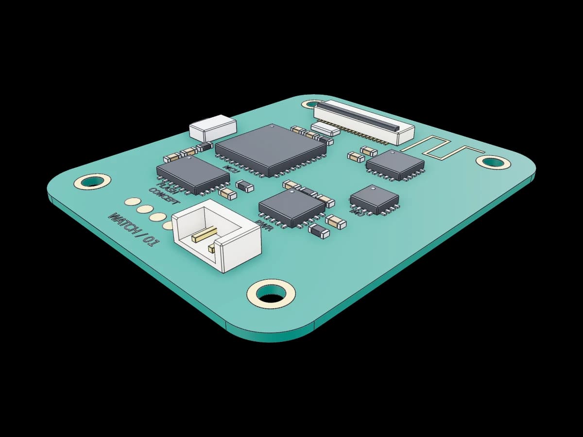 Smartwatch Printed Circuit Board