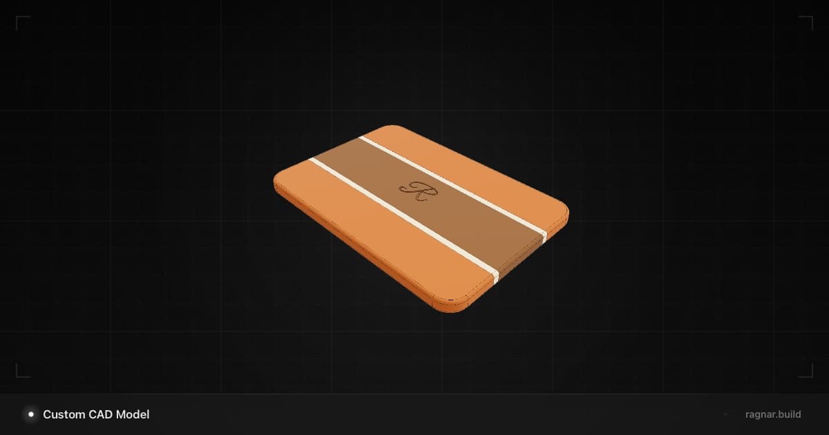 Monogrammed Cutting Board