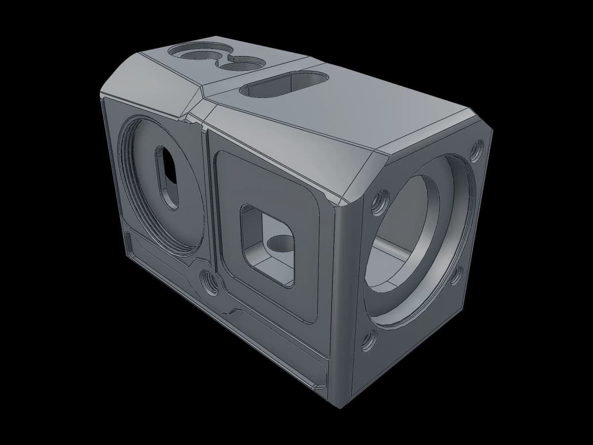 Rectangular Mechanical Housing