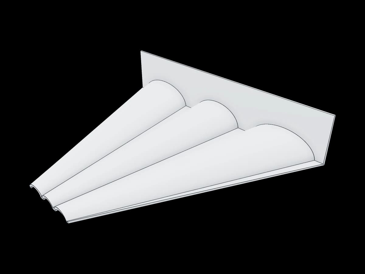 Triple Channel Tapered Sheet