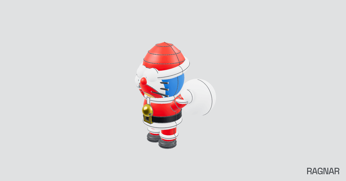 Doraemon navideño
