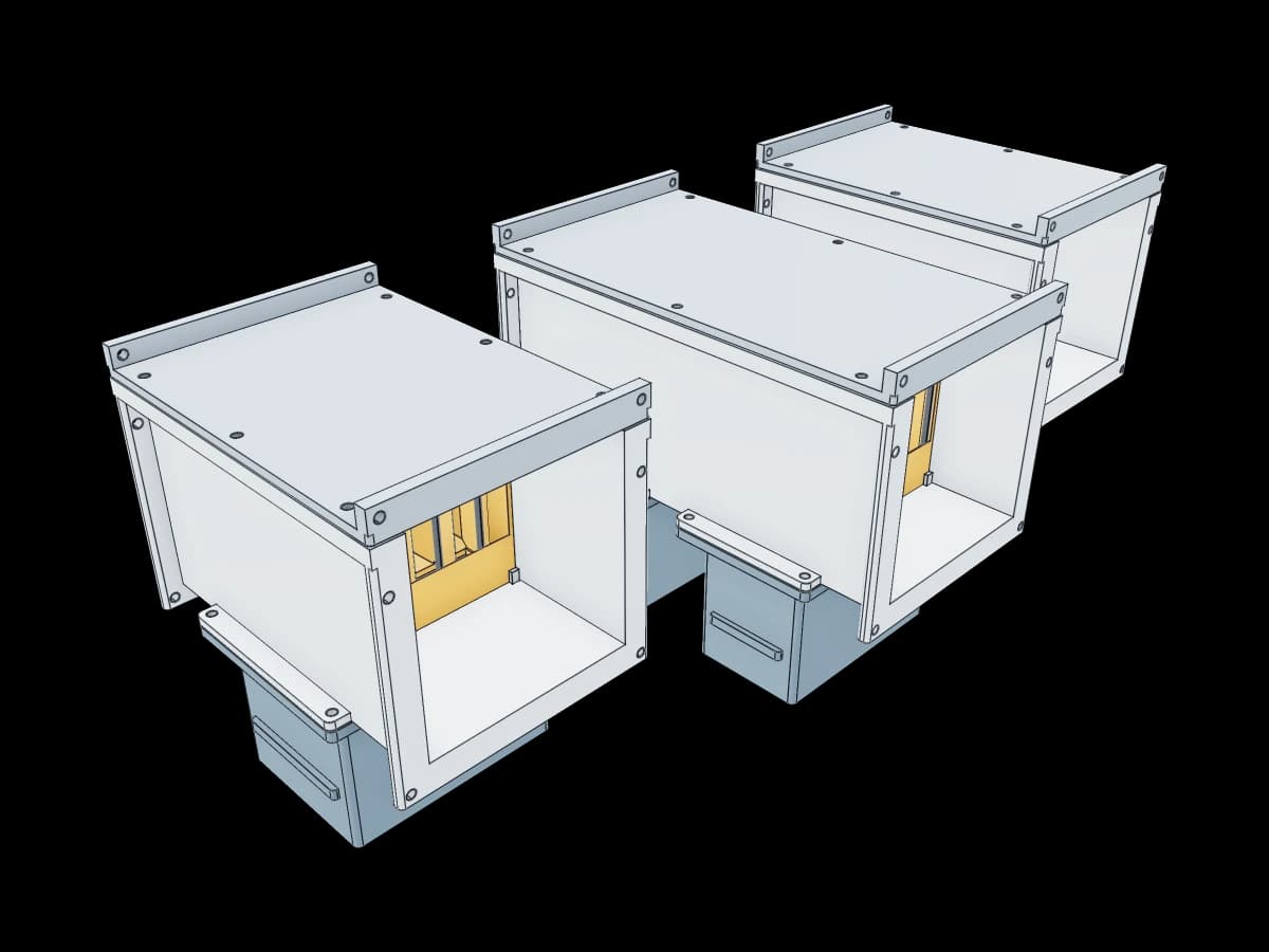 Louver Inertial Separator