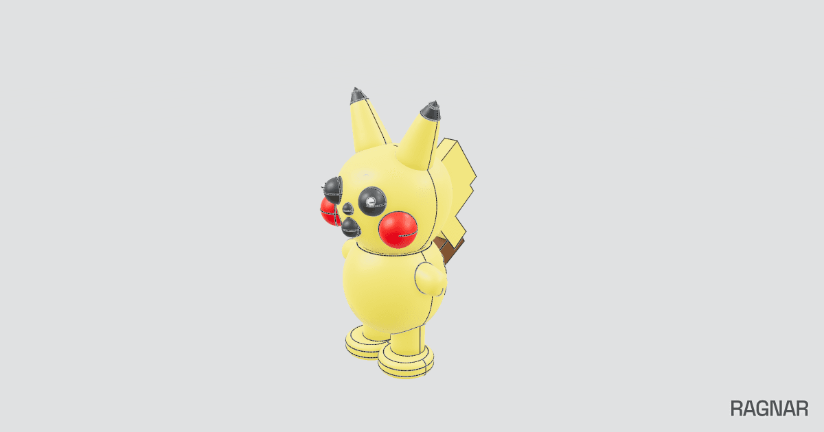 Mega Pikachu Model