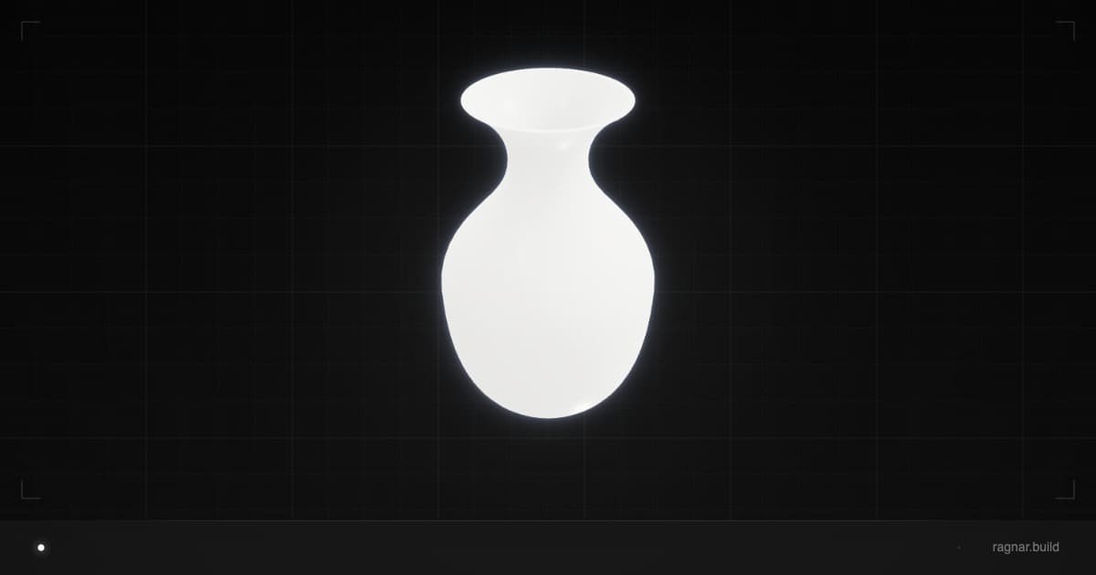 Elegant Ceramic Vase