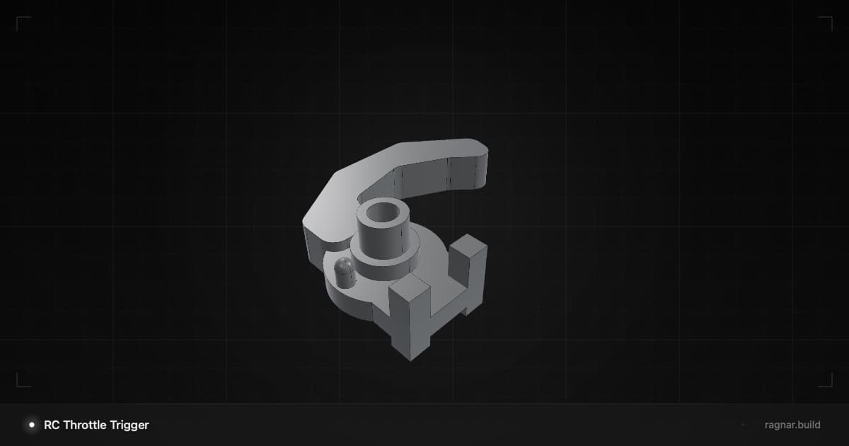 RC Throttle Trigger