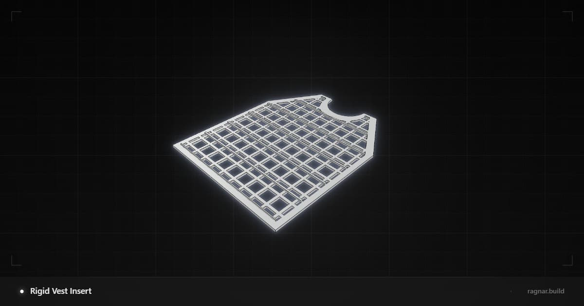 Rigid Vest Insert