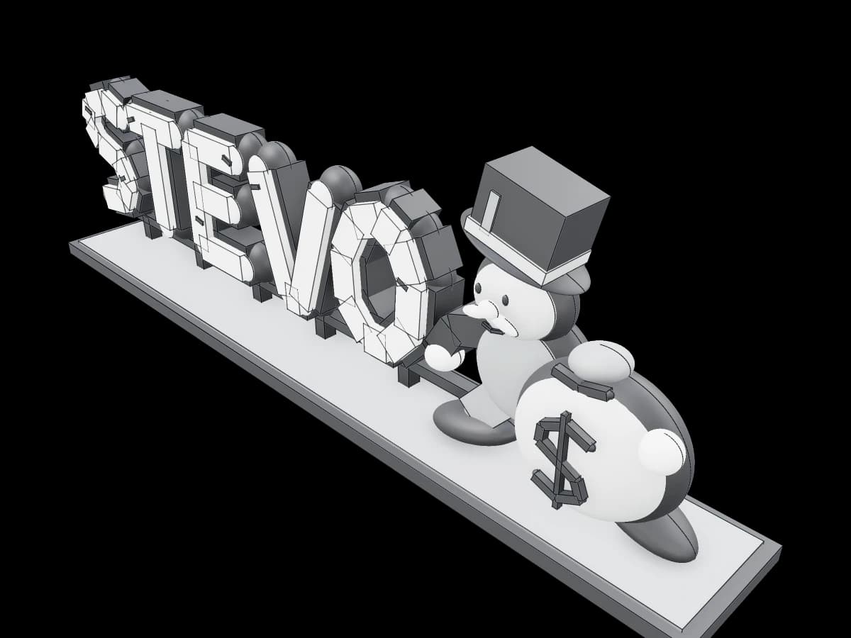 STEVO Logo Roblox Display