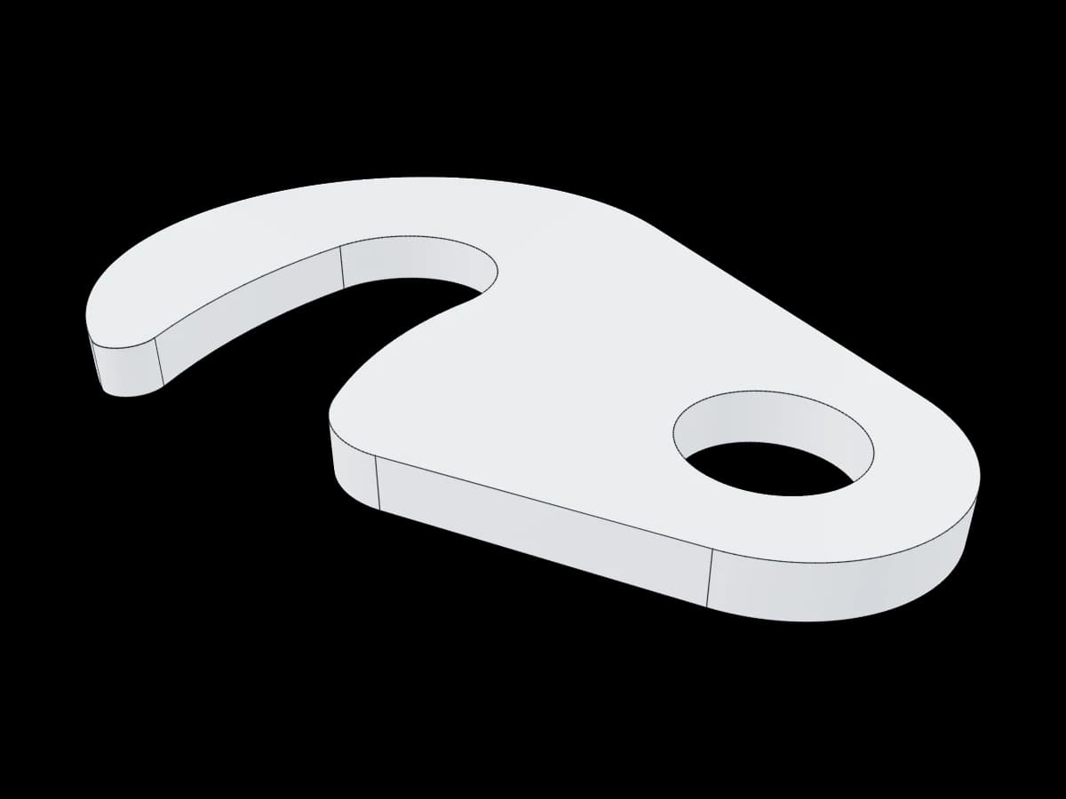 Mechanical Hook Plate