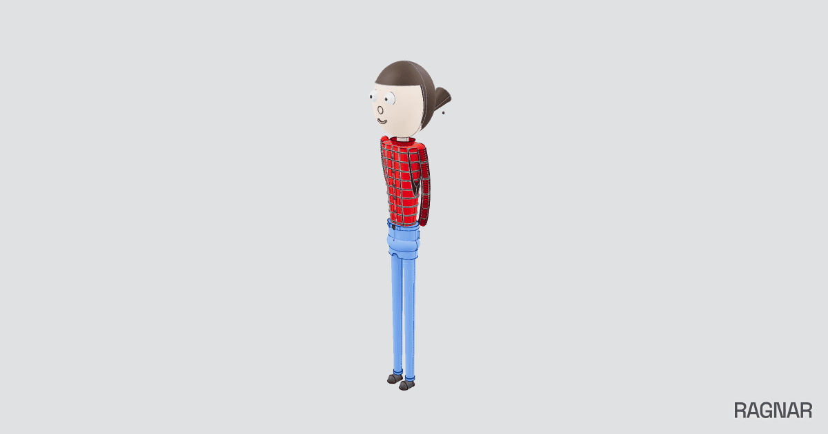 Cartoon Human Character
