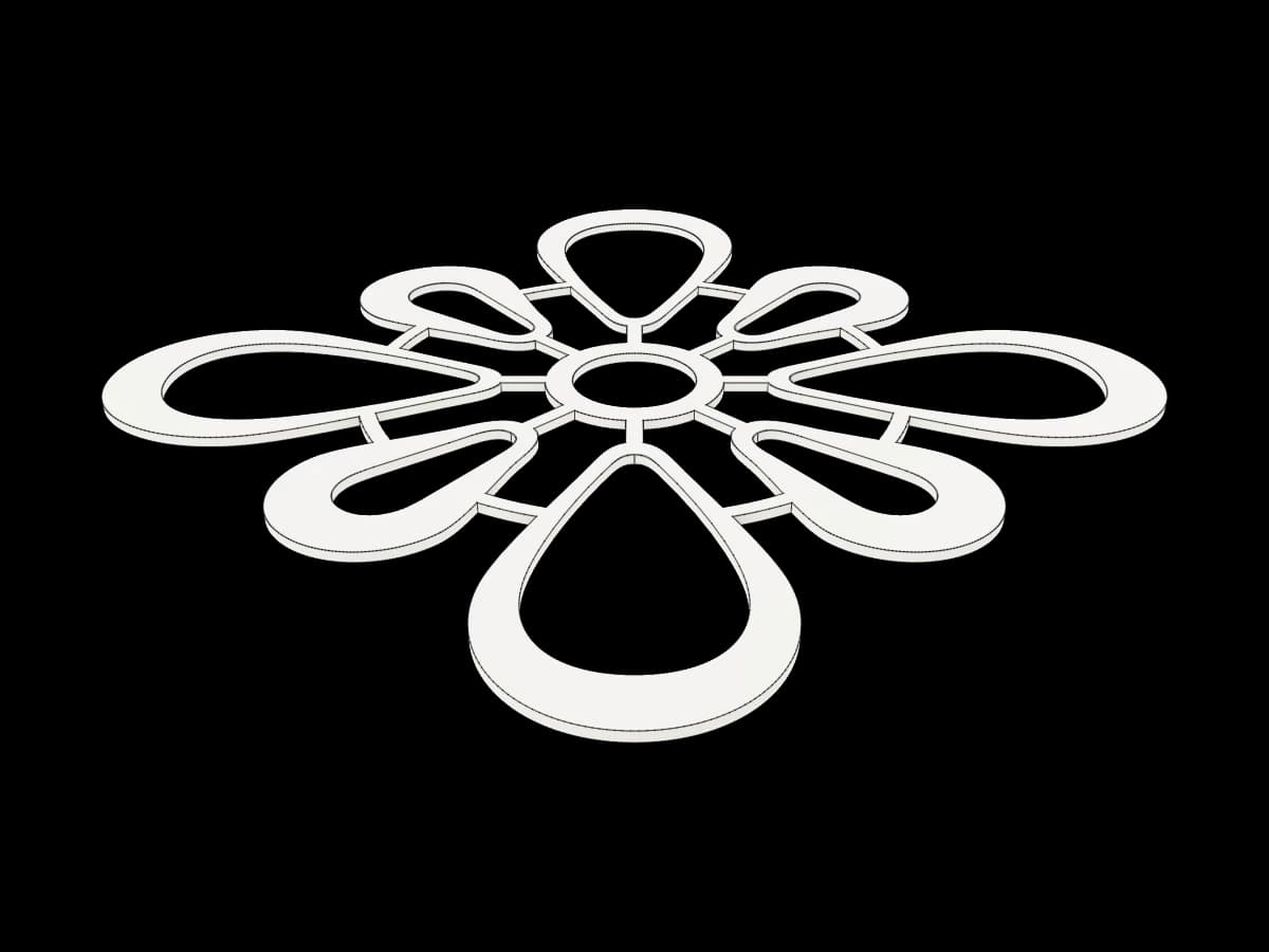 Symmetrical Circular Motif