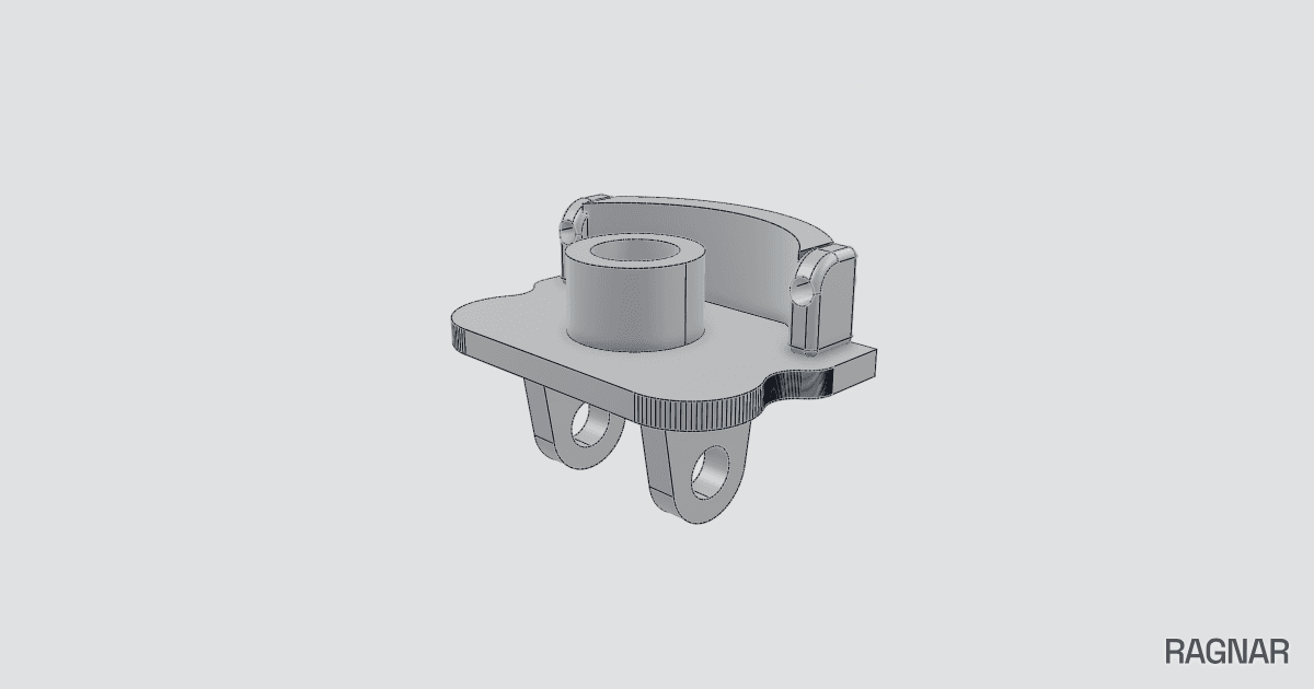 Mechanical mounting bracket