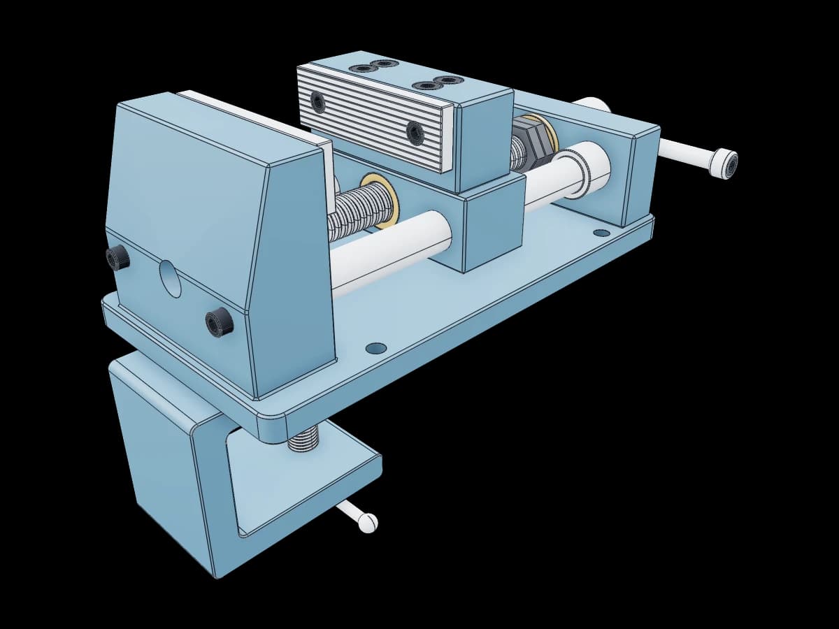 Portable Mechanical Bench Vice