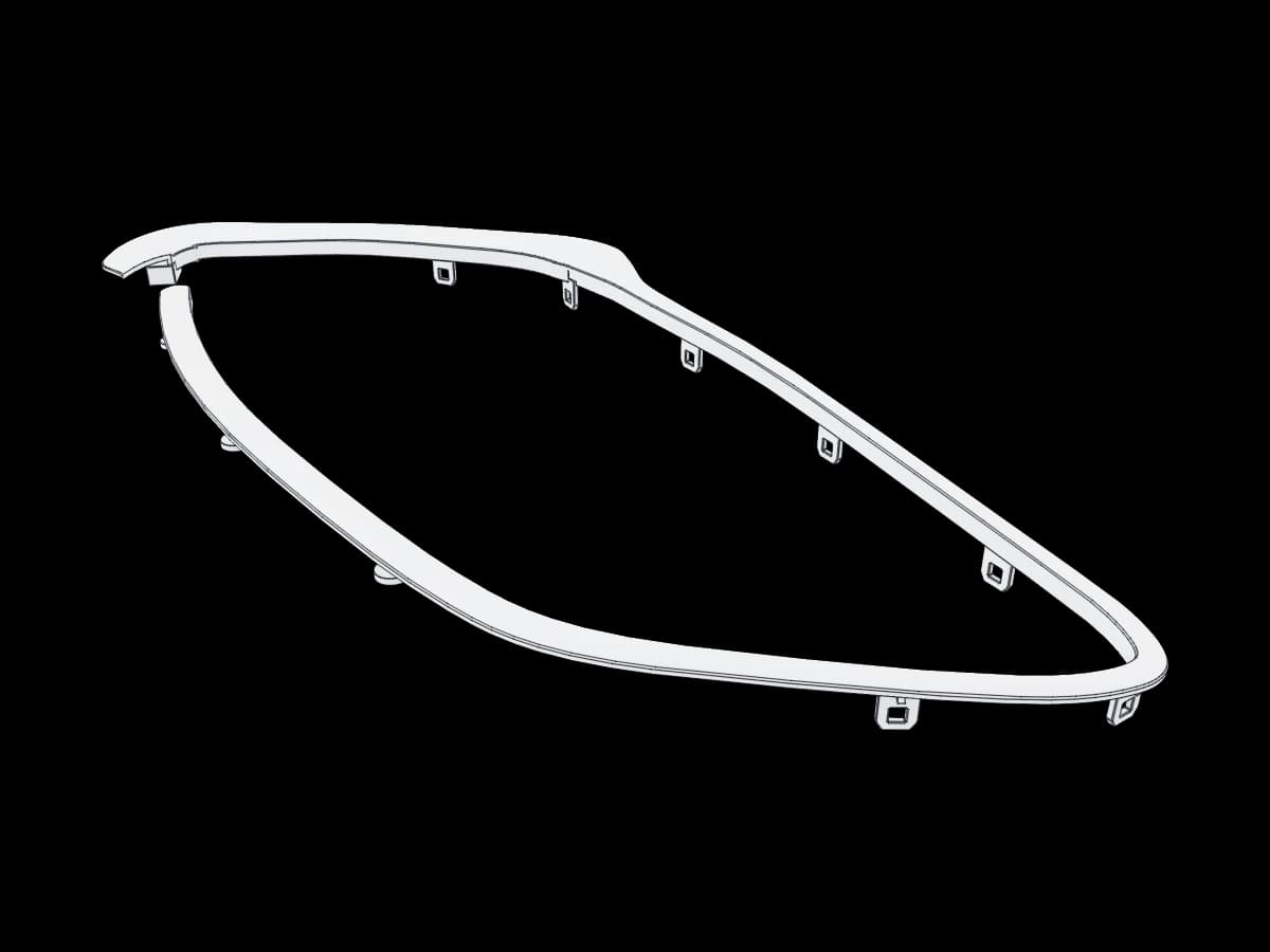 Lexus Lamp Frame