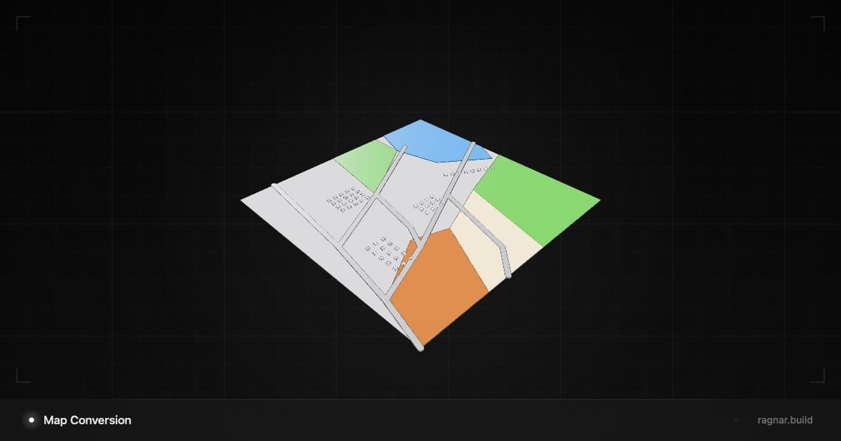 Tabletop City Map