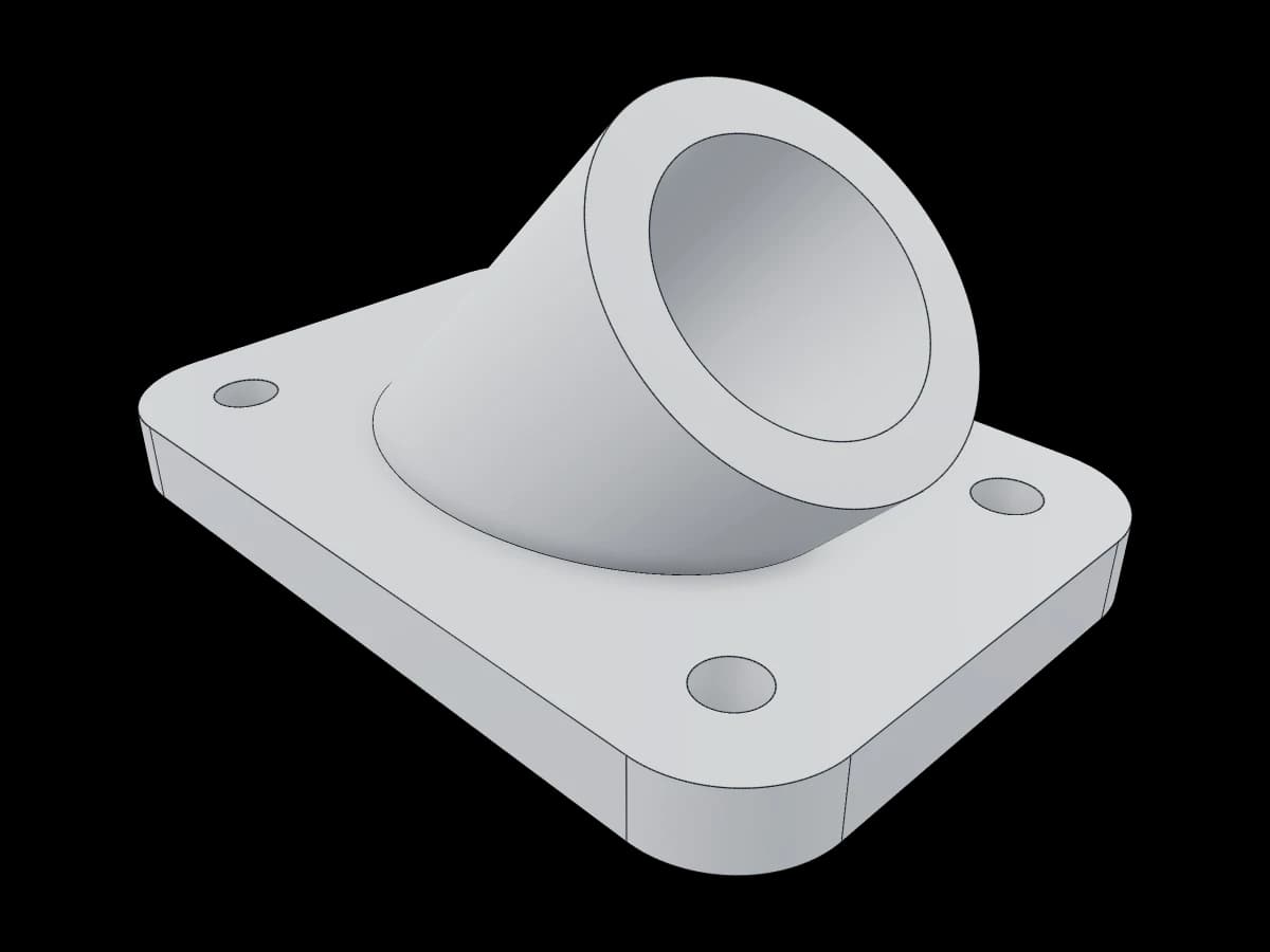 Cast Steel Mounting Bracket
