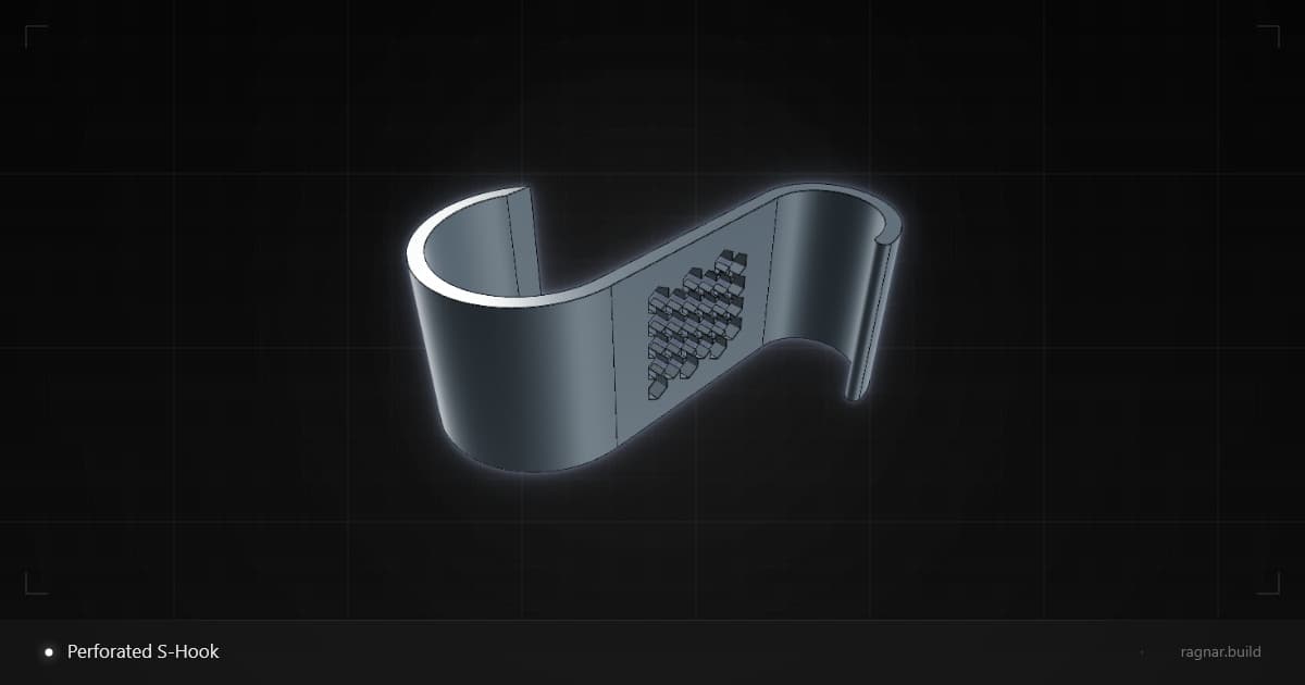 Perforated S-Hook