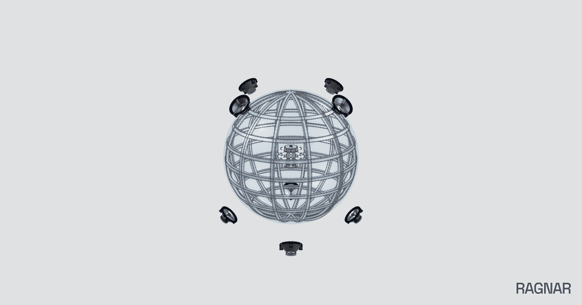 Glowing Speaker Ball