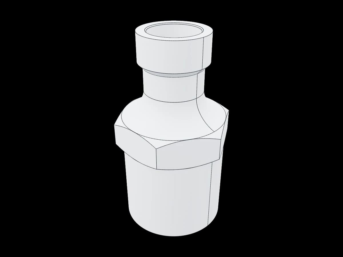 Hexagonal Conduit Fitting