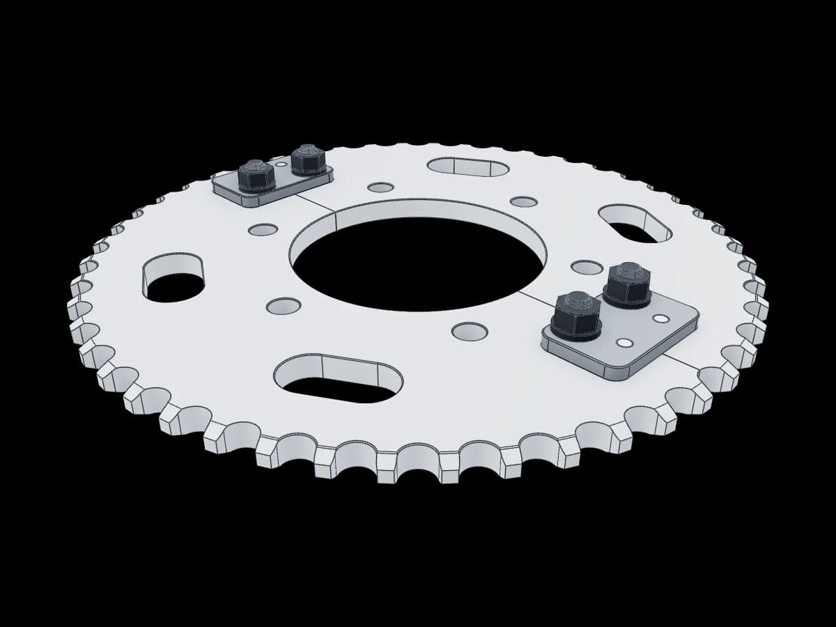 Yamaha Split Sprocket