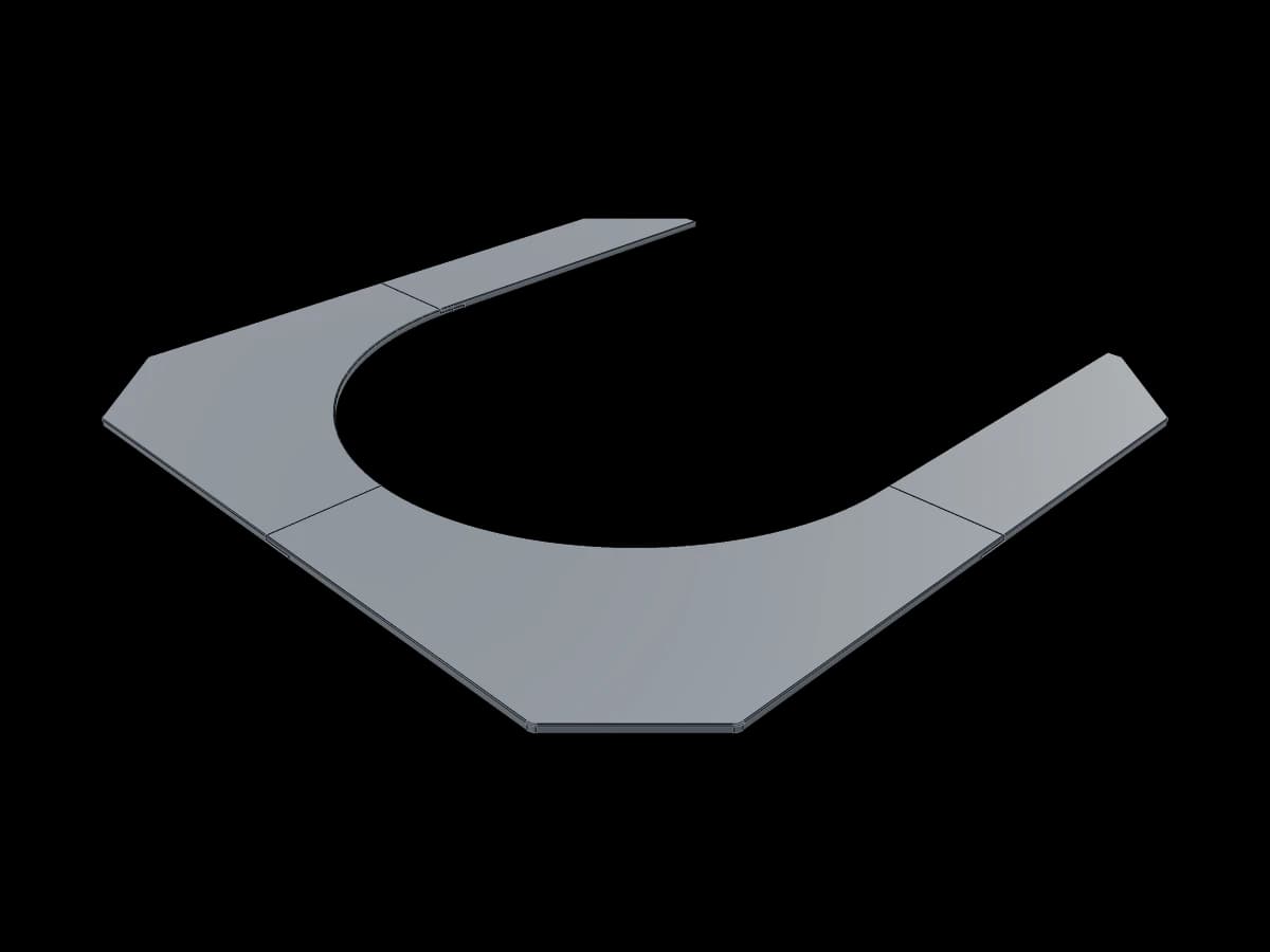 Square Backing Plate | Ragnar Gallery