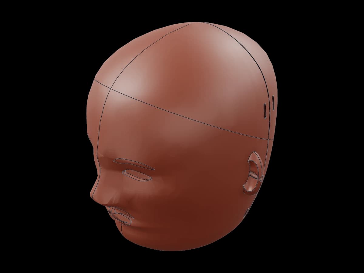 Human Face Headcover