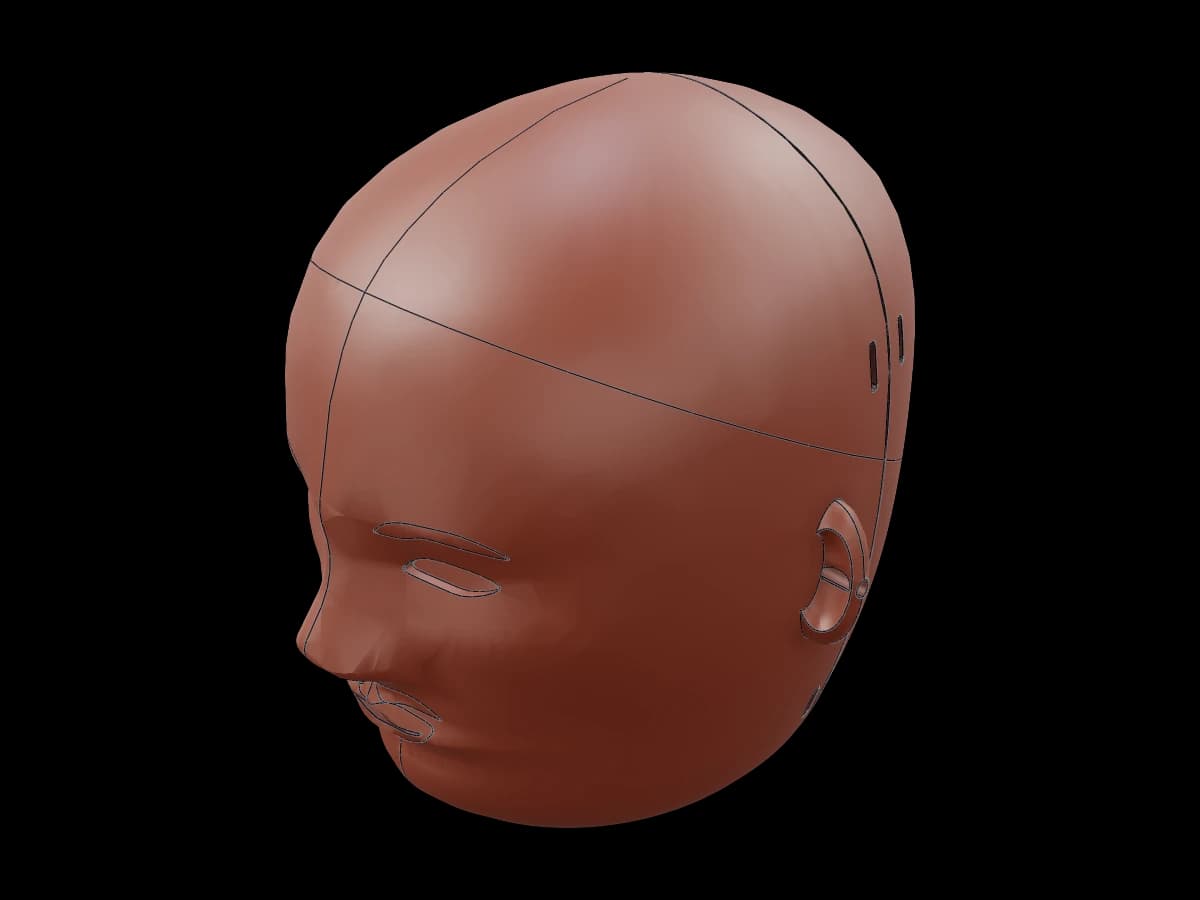 Human Face Headcover
