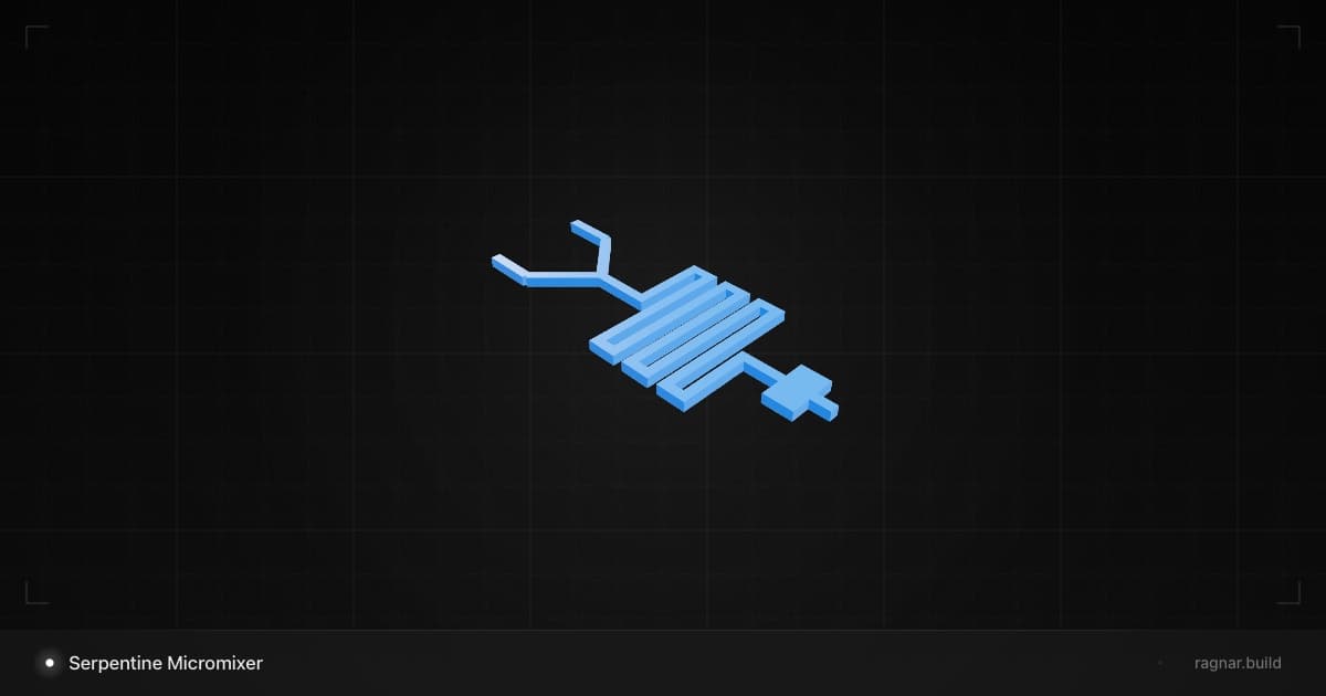 Serpentine Micromixer