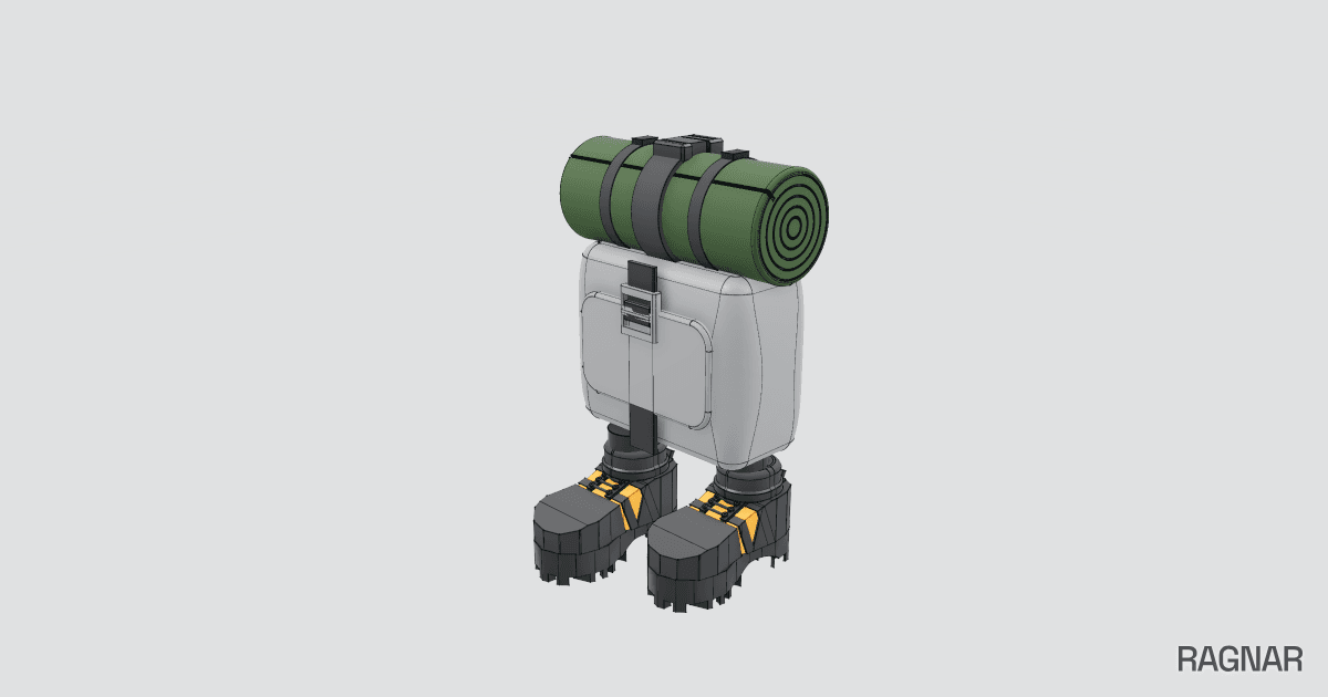 Walking backpack