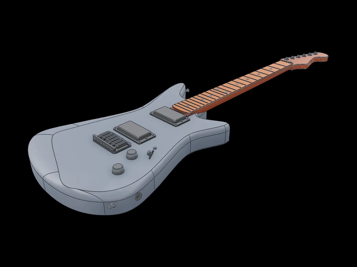 Guitar Body Model